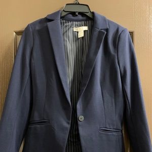 H&M Blazer Jacket -Navy Blue